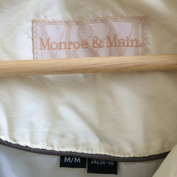 Monroe & Main quilted down puffer coat long M NWT - Picture 4 of 8